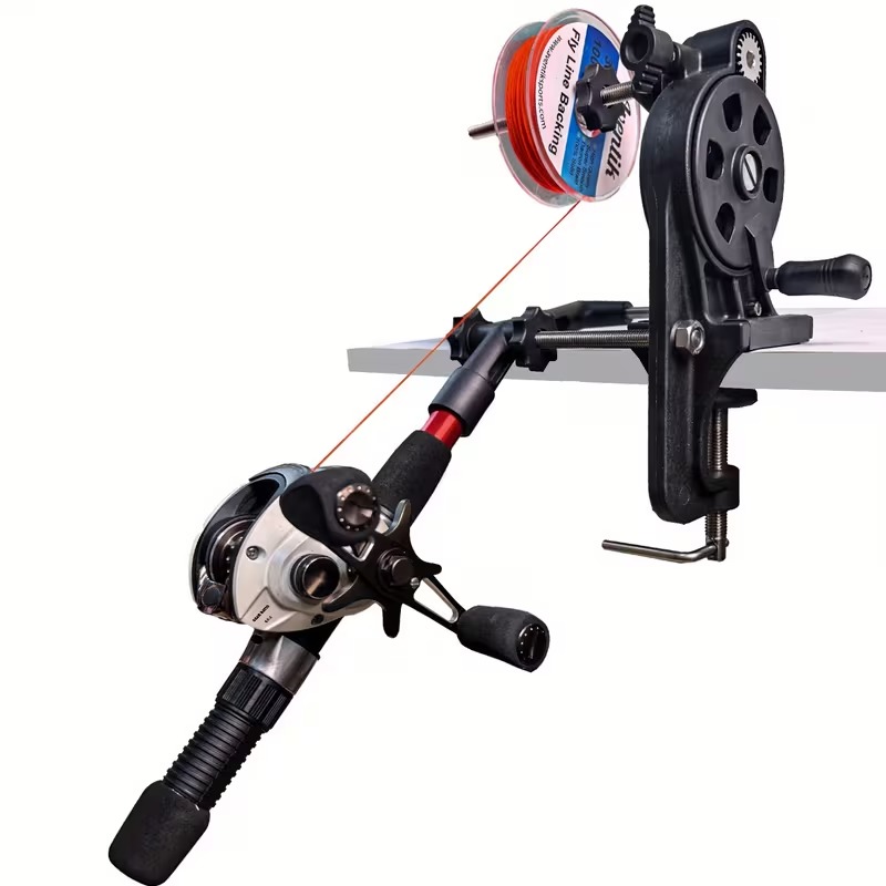 Baitcasting Reel - Aventik Angelschnur-Wickelgerät, Bidirektionales Wickelwerkzeug mit 5:1