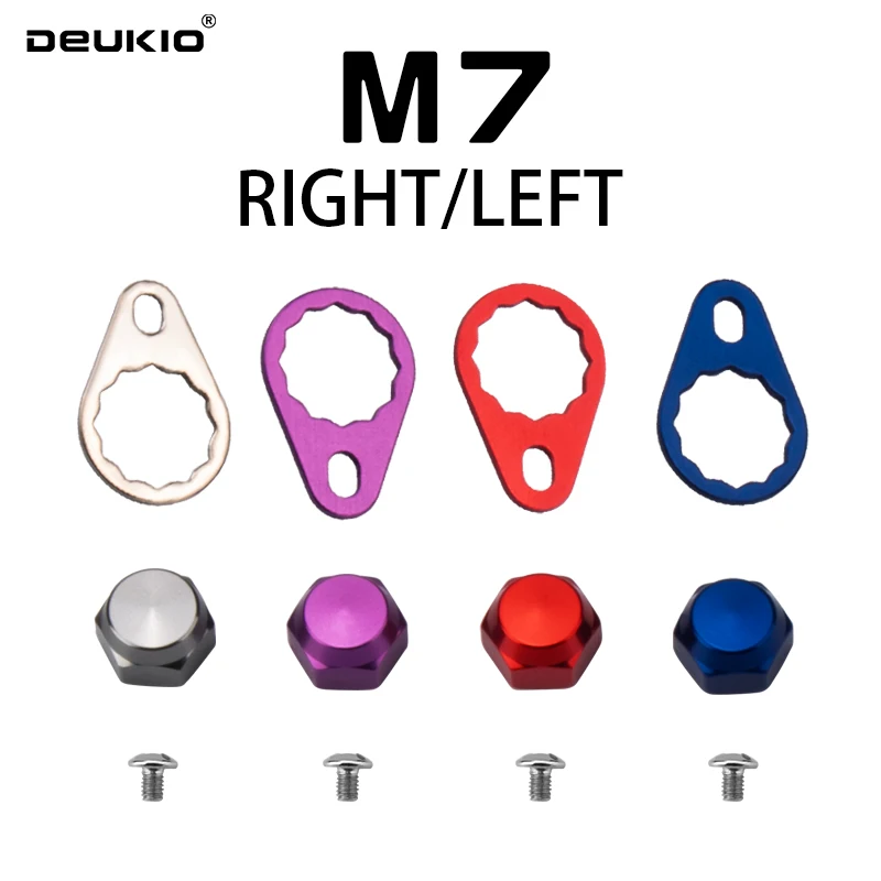 Spincast Reel - DEUKIO M7 S Markenmutter für Links-/Rechtshänder