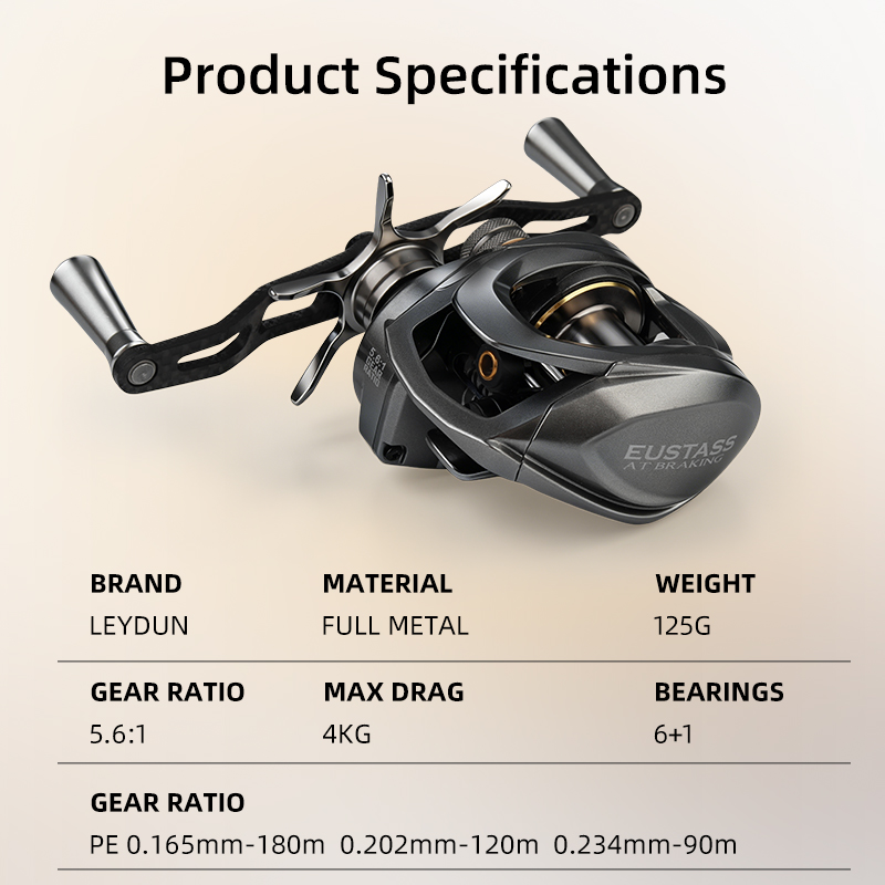 LEYDUN EUSTASS Baitcasting-Rol – Spincast Reel Bewertung und Preis