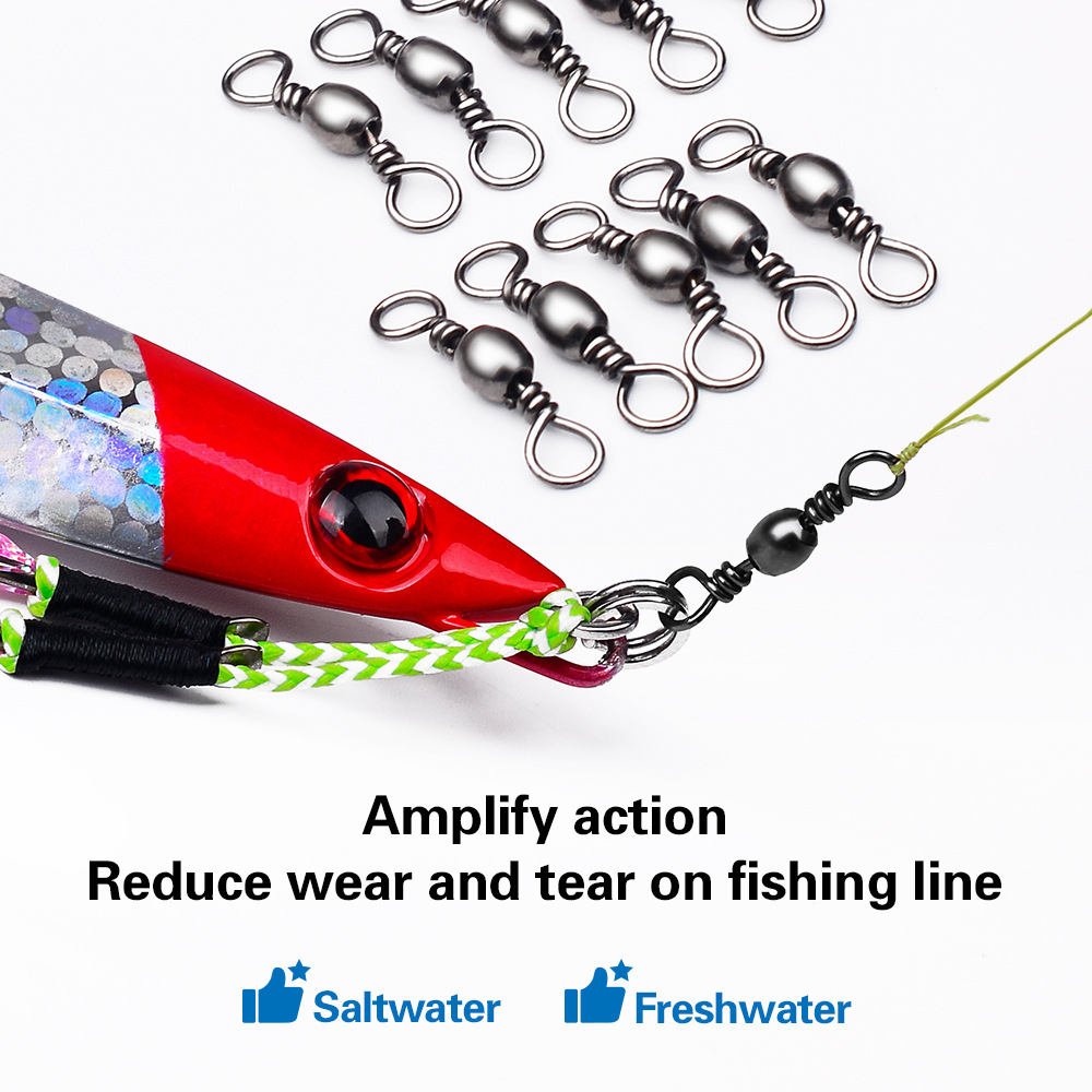 100 Stücke Angeln Wirbel Steck – Baitcasting Reel Bewertung und Preis