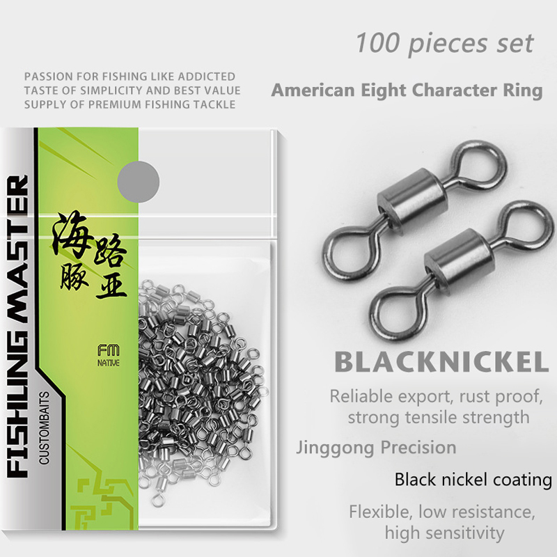 ★ ▲ 100 Stück Angelwirbel aus  – Baitcasting Reel Bewertung und Preis